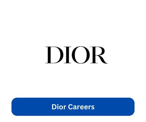 dior carrers|dior jobs near me.